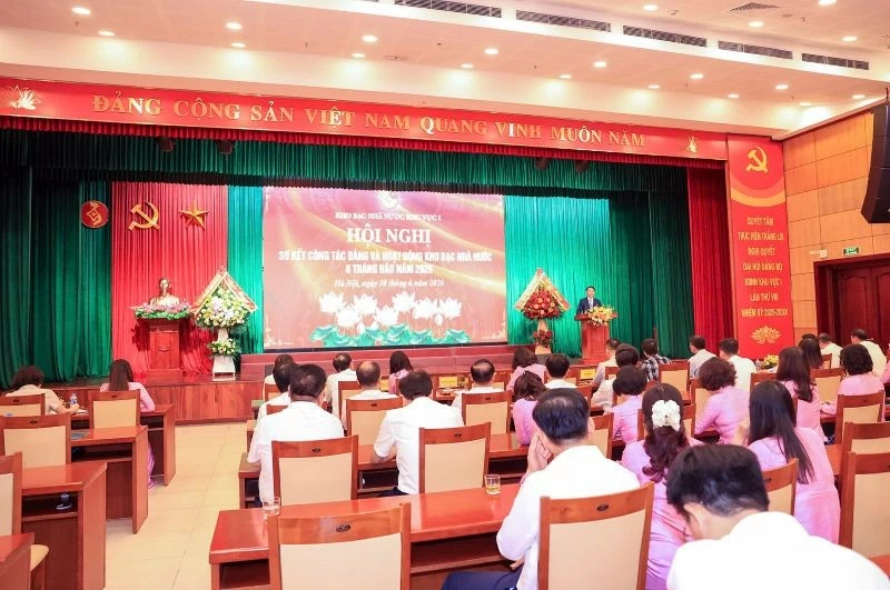 Kho bạc Nhà nước khu vực I quyết tâm hoàn thành mục tiêu thu ngân sách, giải ngân đầu tư công năm 2026 Kho bạc Nhà nước khu vực I quyết tâm hoàn thành mục tiêu thu ngân sách, giải ngân đầu tư công năm 2026