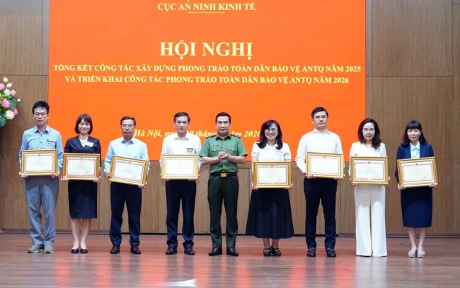 Cục Thuế được khen thưởng trong phong trào toàn dân bảo vệ an ninh Tổ quốc