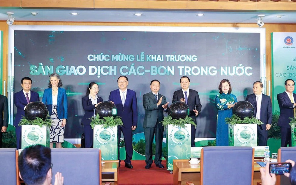 Thị trường các-bon vận hành: Thêm "mảnh ghép" cho hệ sinh thái tài chính xanh