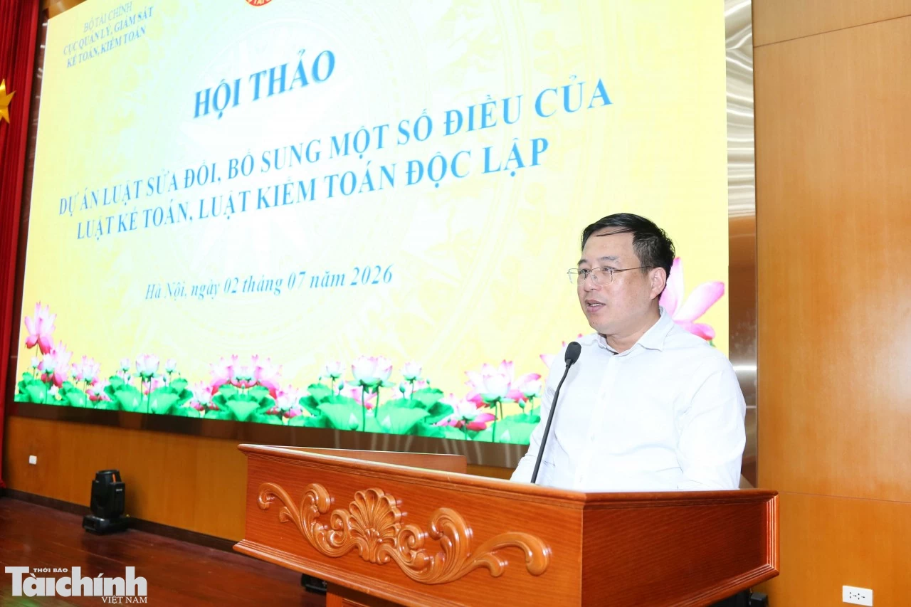 Bộ Tài chính lấy ý kiến xây dựng Dự thảo Luật sửa đổi, bổ sung Luật Kế toán và Luật Kiểm toán độc lập