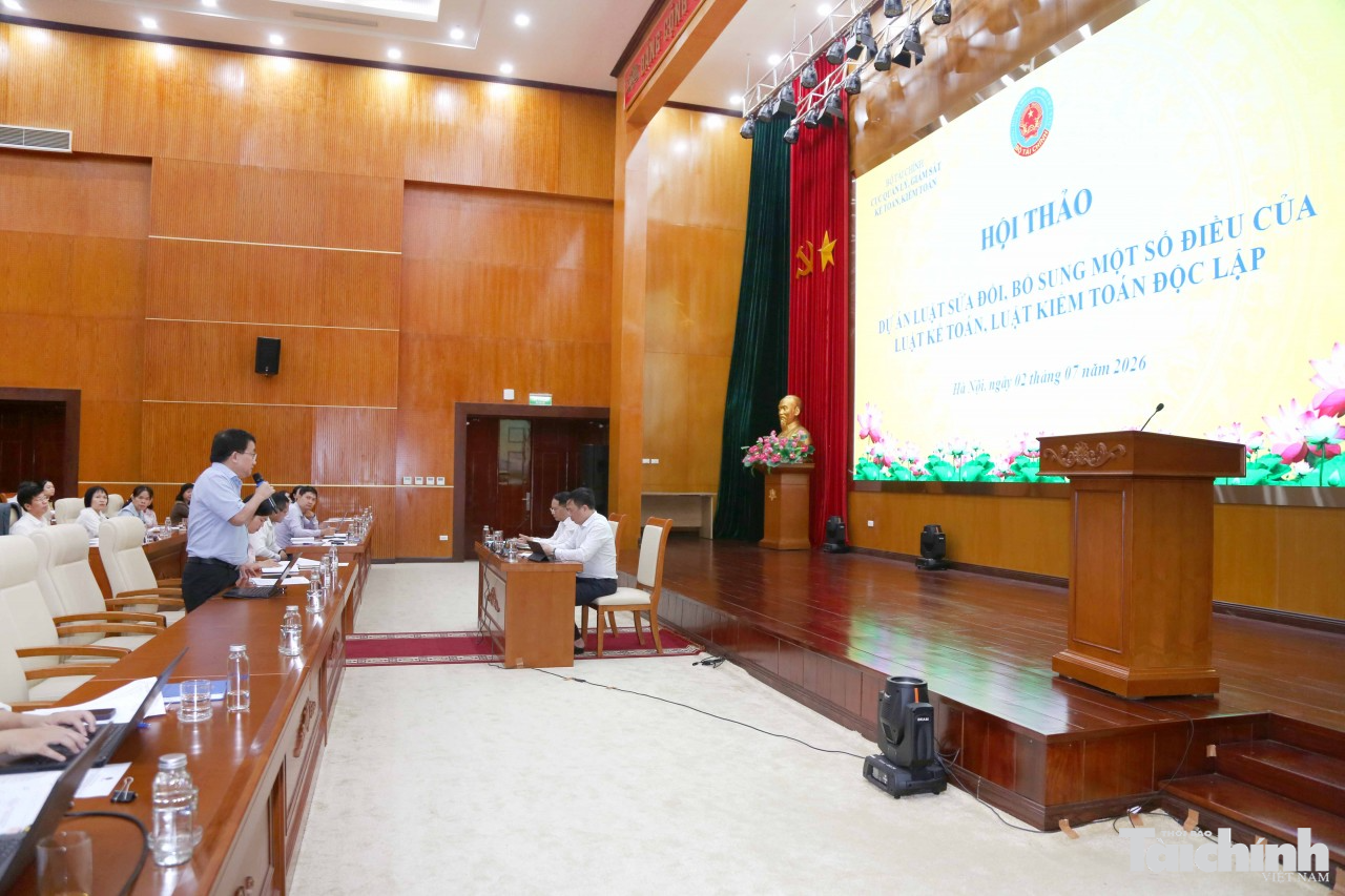 Bộ Tài chính lấy ý kiến xây dựng Dự thảo Luật sửa đổi, bổ sung Luật Kế toán và Luật Kiểm toán độc lập Bộ Tài chính lấy ý kiến xây dựng Dự thảo Luật sửa đổi, bổ sung Luật Kế toán và Luật Kiểm toán độc lập