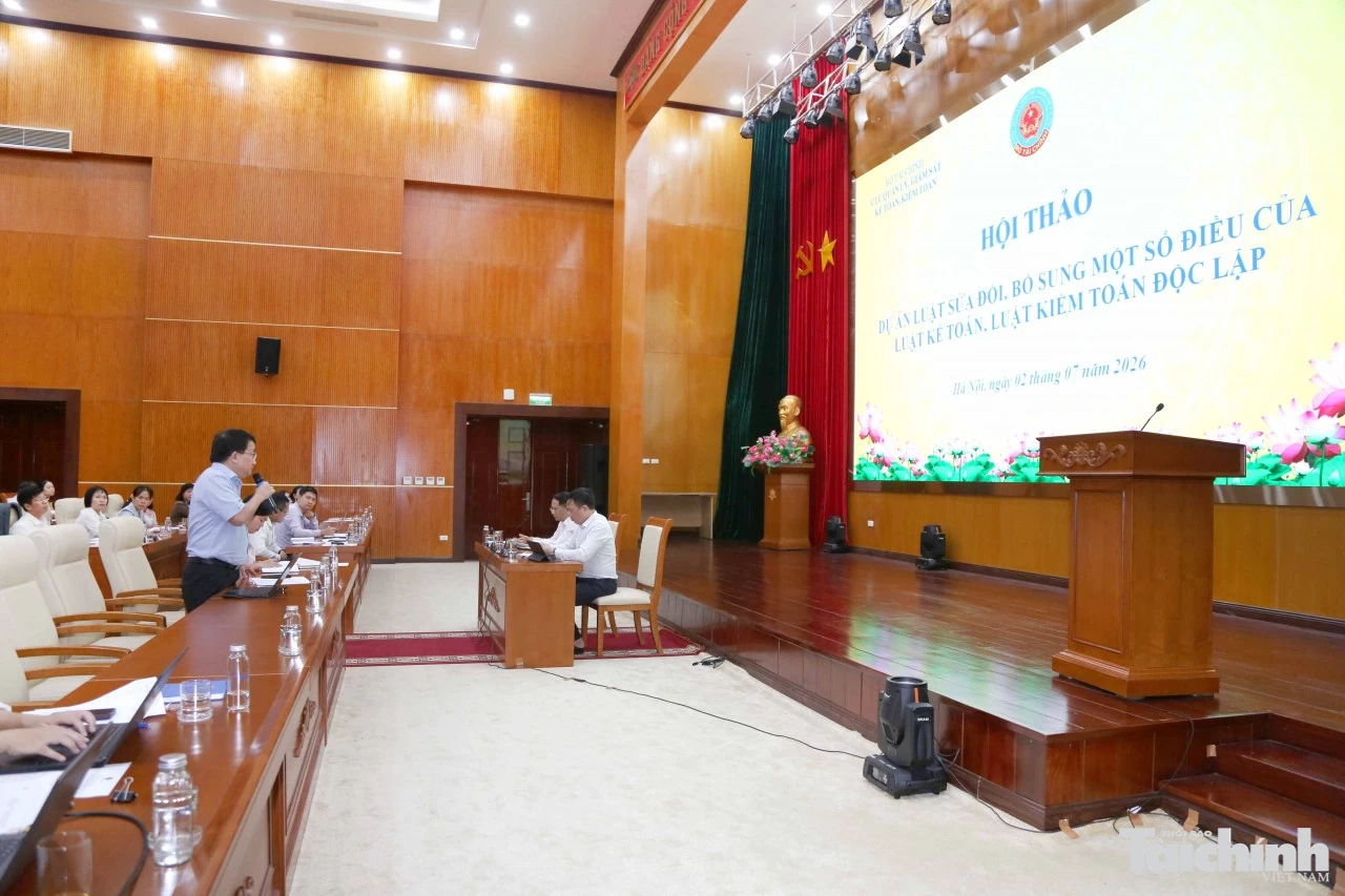 Bộ Tài chính lấy ý kiến xây dựng Dự thảo Luật sửa đổi, bổ sung Luật Kế toán và Luật Kiểm toán độc lập