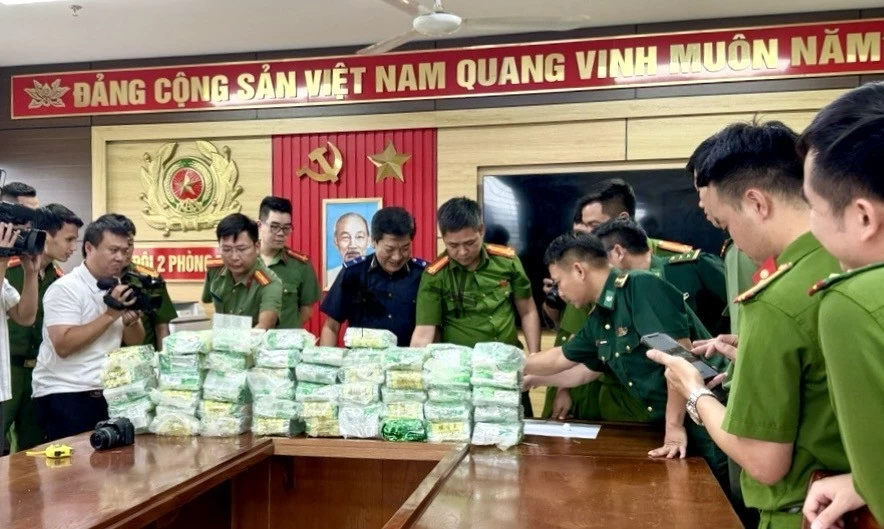 Thanh Hóa: Hải quan khu vực X đồng chủ trì bắt giữ 50kg ma túy