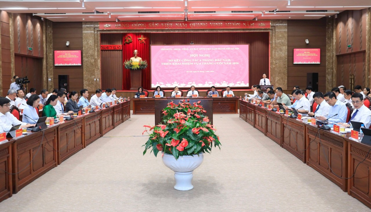 Hà Nội quyết tâm tăng trưởng GRDP từ 11% trở lên trong năm 2026 Hà Nội quyết tâm tăng trưởng GRDP từ 11% trở lên trong năm 2026