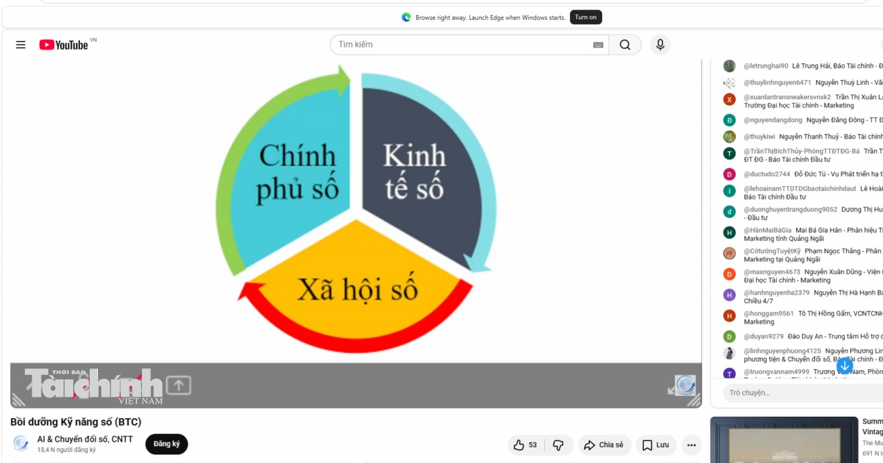 Bồi dưỡng kỹ năng số cho cán bộ, công chức, viên chức 34 đơn vị thuộc, trực thuộc Bộ Tài chính Bồi dưỡng kỹ năng số cho cán bộ, công chức, viên chức 34 đơn vị thuộc, trực thuộc Bộ Tài chính