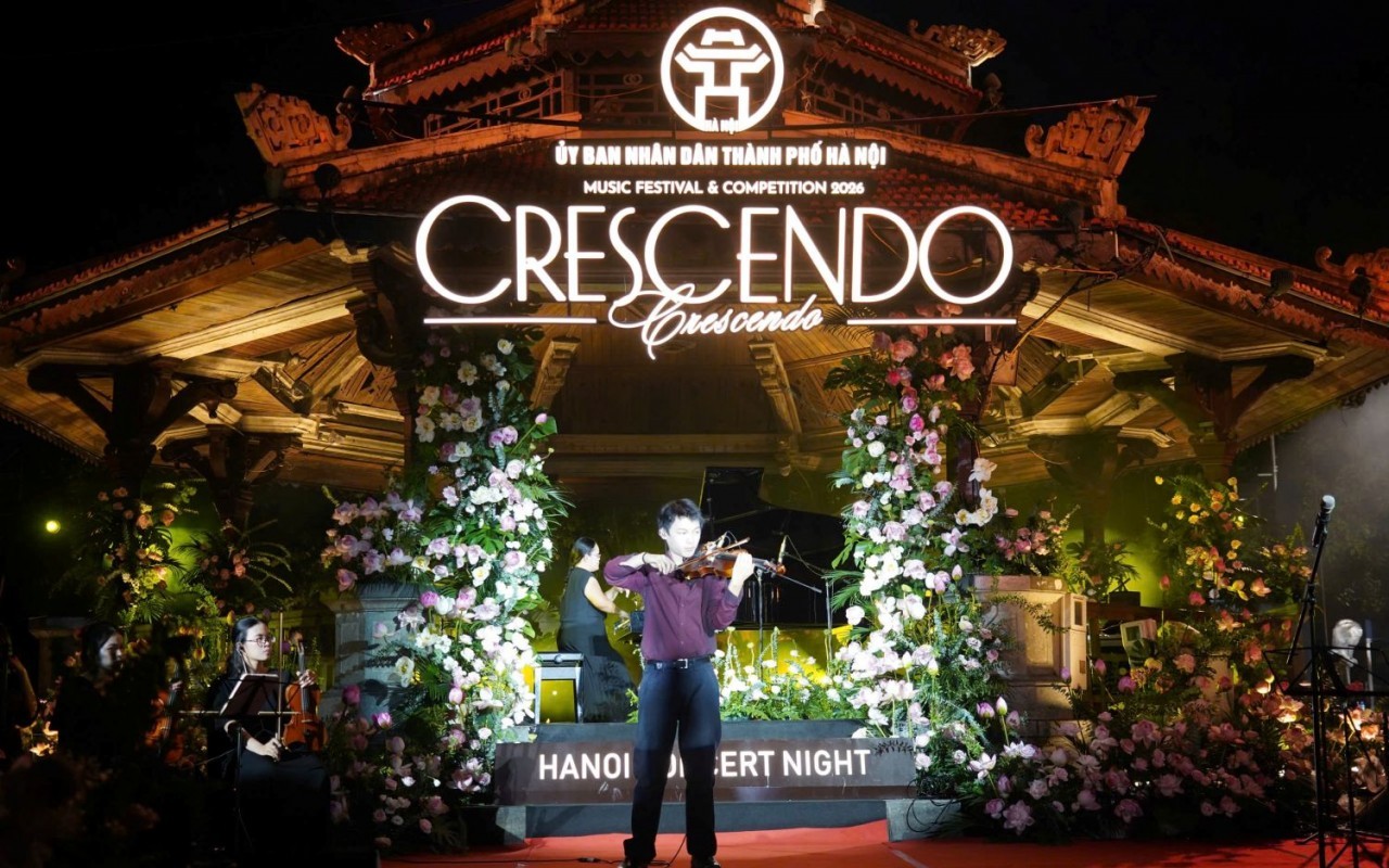 Dàn nghệ sĩ quốc tế hòa nhịp tại “Crescendo - Giao hưởng kết nối” bên hồ Hoàn Kiếm