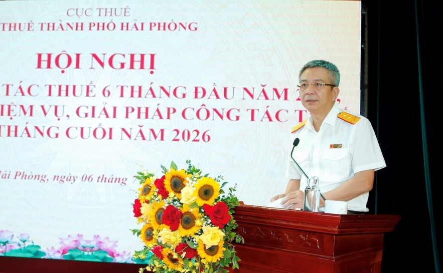 Thuế TP. Hải Phòng: thực hiện đồng bộ các giải pháp, thu ngân sách vượt tiến độ Thuế TP. Hải Phòng: thực hiện đồng bộ các giải pháp, thu ngân sách vượt tiến độ