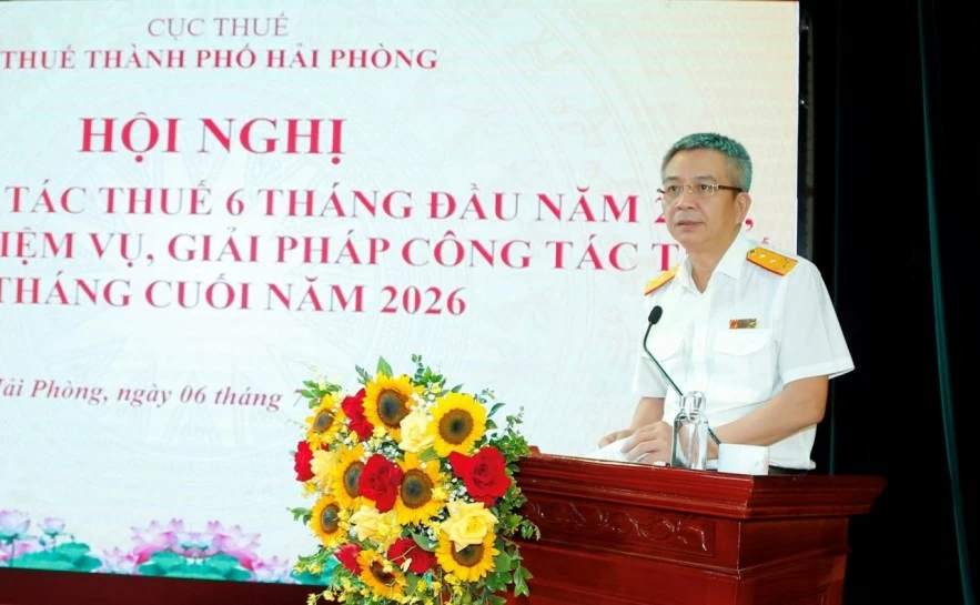 Thuế TP. Hải Phòng: thực hiện đồng bộ các giải pháp, thu ngân sách vượt tiến độ Thuế TP. Hải Phòng: thực hiện đồng bộ các giải pháp, thu ngân sách vượt tiến độ