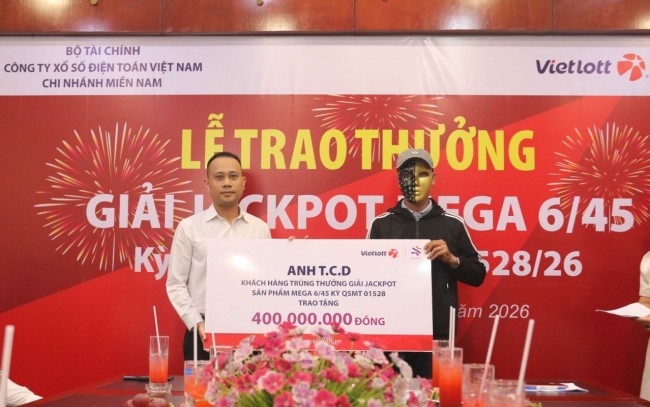 Mua vé từ người bán dạo, người đàn ông tại An Giang trúng vé số Vietlott hơn 23,4 tỷ đồng