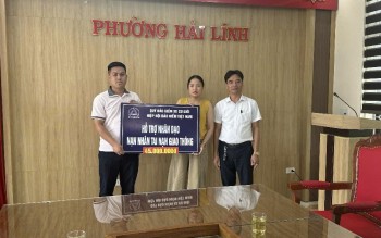 Quỹ Bảo hiểm xe cơ giới hỗ trợ 45 triệu đồng cho gia đình nạn nhân tai nạn giao thông tại Thanh Hóa
