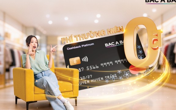 Mở thêm thẻ, thêm ưu đãi cho chủ thẻ tín dụng BAC A BANK Mastercard