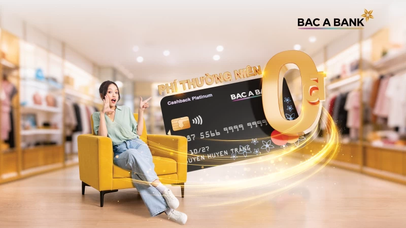 Mở thêm thẻ, thêm ưu đãi cho chủ thẻ tín dụng BAC A BANK Mastercard