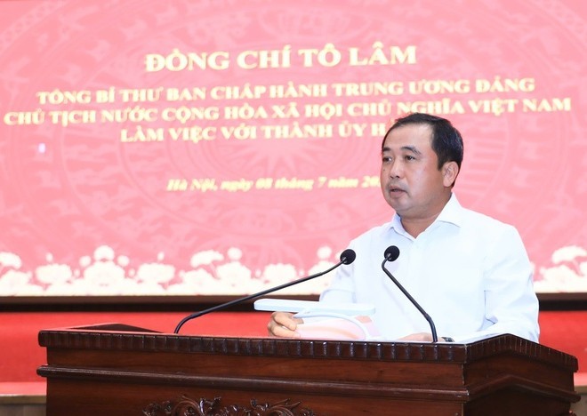 Bí thư Thành ủy Hà Nội: Hành động quyết liệt để hoàn thành mục tiêu tăng trưởng năm 2026 Bí thư Thành ủy Hà Nội: Hành động quyết liệt để hoàn thành mục tiêu tăng trưởng năm 2026