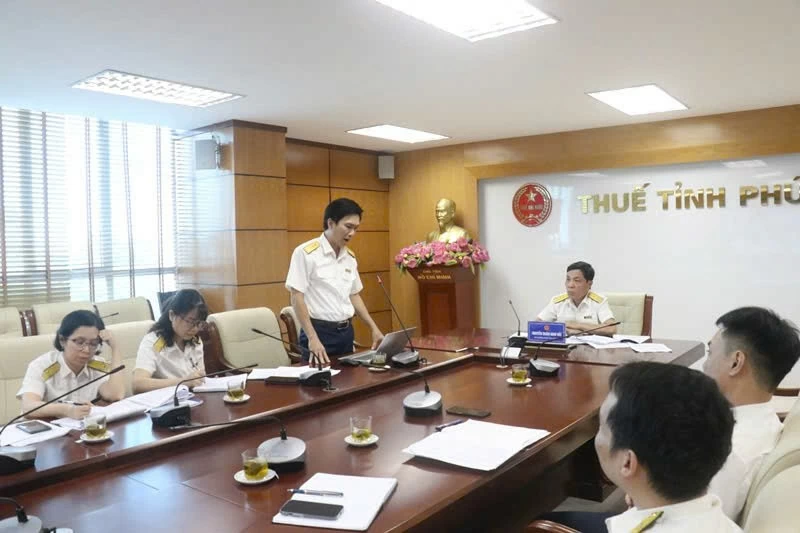 Thuế tỉnh Phú Thọ đề nghị liên ngành phối hợp làm sạch mã số thuế Thuế tỉnh Phú Thọ đề nghị liên ngành phối hợp làm sạch mã số thuế