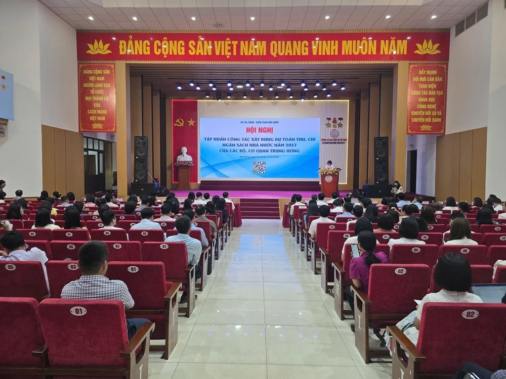 Tập huấn xây dựng dự toán ngân sách năm 2027 cho các bộ, ngành
