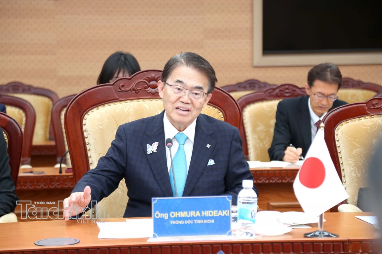 Bộ trưởng  Ngô Văn Tuấn tiếp Thống đốc tỉnh Aichi (Nhật Bản) Ohmura Hideaki: Thúc đẩy chuỗi cung ứng và đổi mới sáng tạo