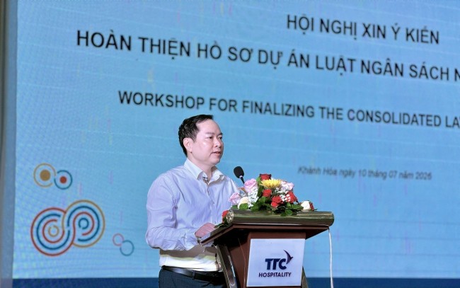 bo tai chinh to chuc lay y kien ve du an luat ngan sach nha nuoc hop nhat
