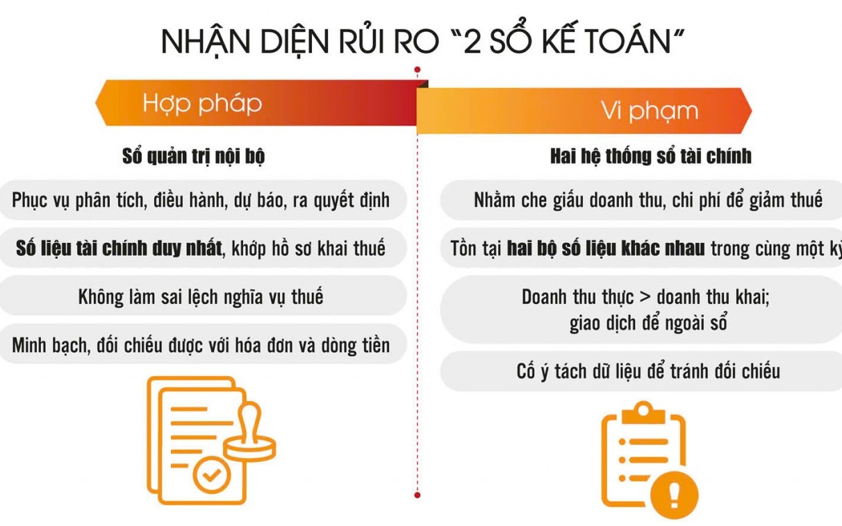 su dung hai so ke toan de tron thue co the bi truy cuu trach nhiem hinh su