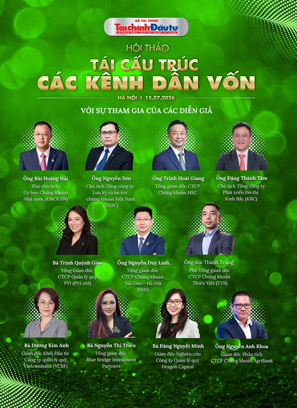 Hội thảo Tái cấu trúc các kênh dẫn vốn: Nhiều vấn đề nóng của thị trường vốn sẽ được "mổ xẻ"