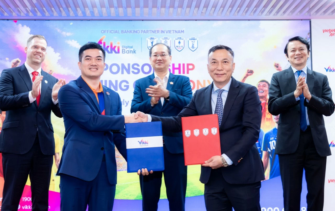 Vietjet và Ngân hàng số Vikki trở thành đơn vị đồng hành cùng ASEAN United FC