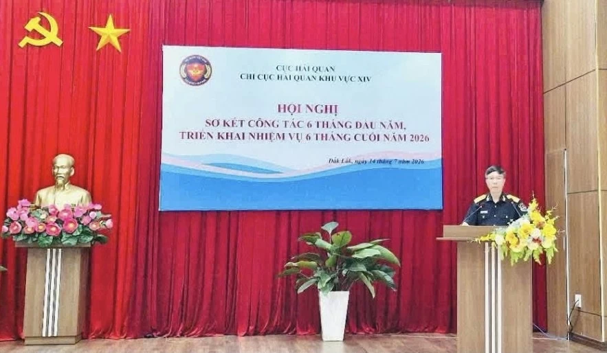 Hải quan khu vực XIV: Thu ngân sách đạt hơn 83% dự toán