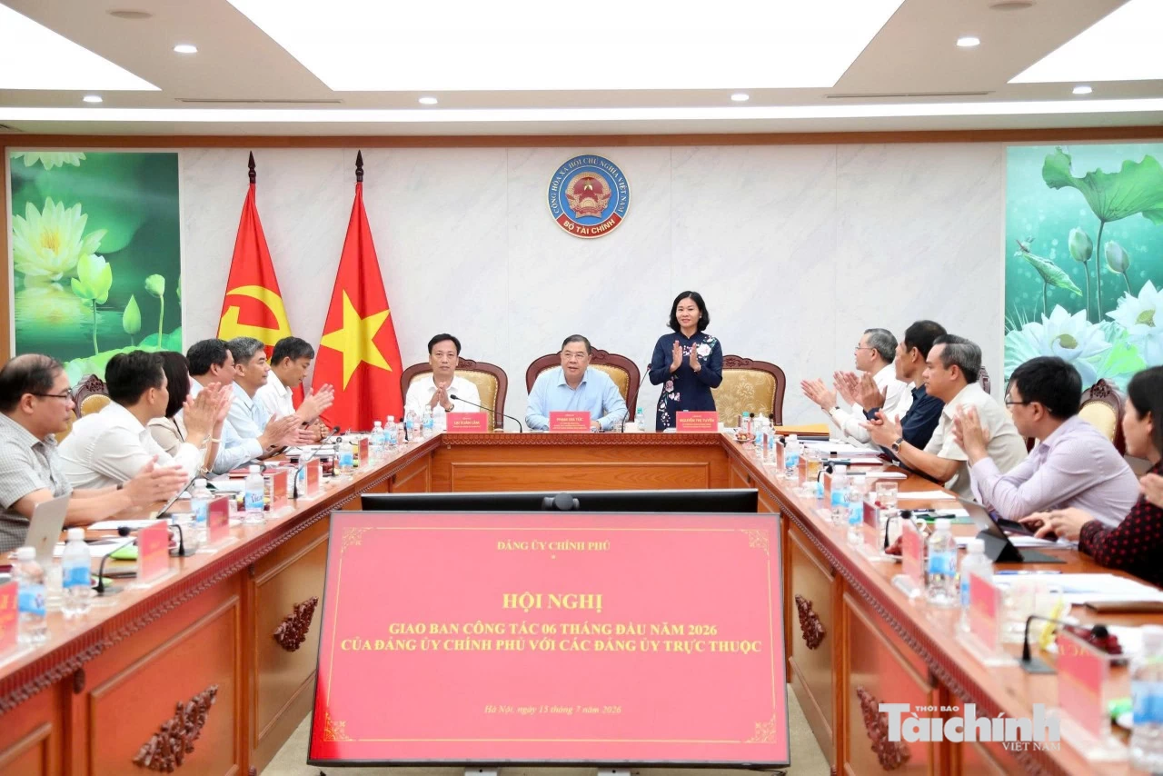 Đảng ủy Chính phủ tổ chức Hội nghị giao ban công tác 6 tháng đầu năm