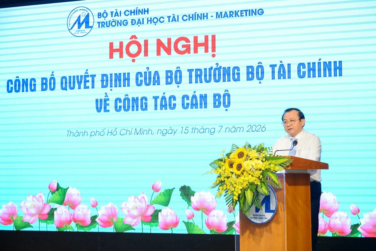 Trường Đại học Tài chính - Marketing kiện toàn Ban Giám hiệu, tạo nền tảng cho giai đoạn phát triển mới