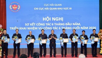 Hải quan khu vực III phấn đấu hoàn thành mục tiêu thu ngân sách 100.000 tỷ đồng trong năm 2026