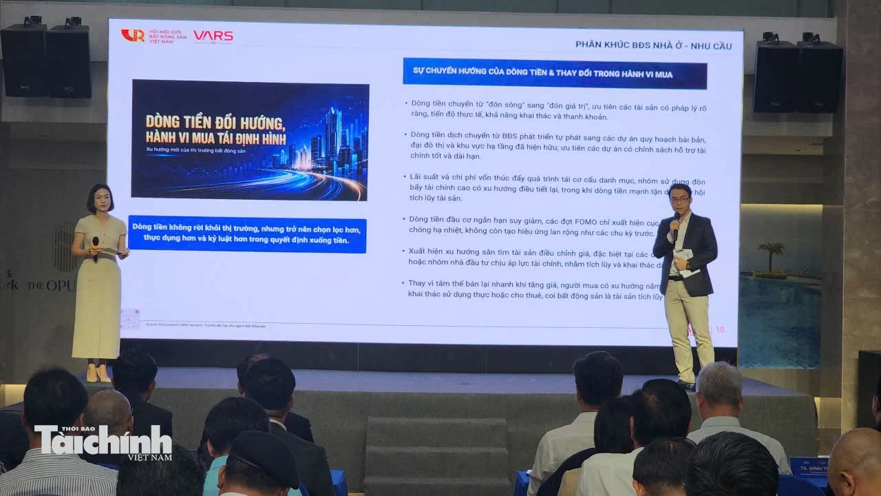 VARS: Thị trường bất động sản bước vào giai đoạn thanh lọc, dòng tiền hướng về giá trị thực
