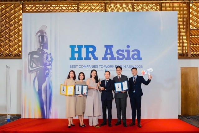Đặt con người làm trọng tâm, Chubb Life Việt Nam được HR Asia vinh danh với nhiều hạng mục giải thưởng danh giá trong năm 2026