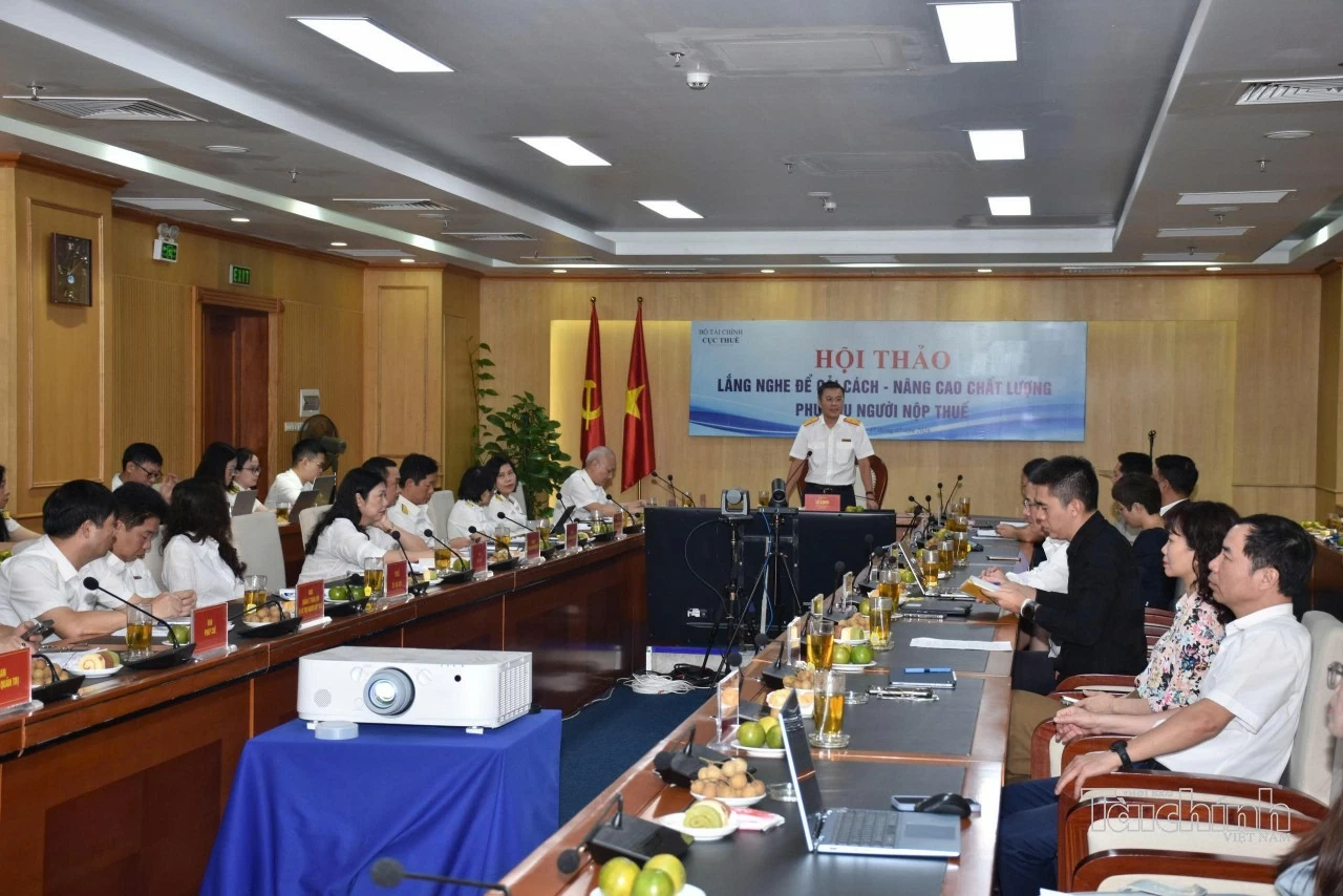 Cục Thuế: “Lắng nghe để cải cách - nâng cao chất lượng phục vụ người nộp thuế” Cục Thuế: “Lắng nghe để cải cách - nâng cao chất lượng phục vụ người nộp thuế”