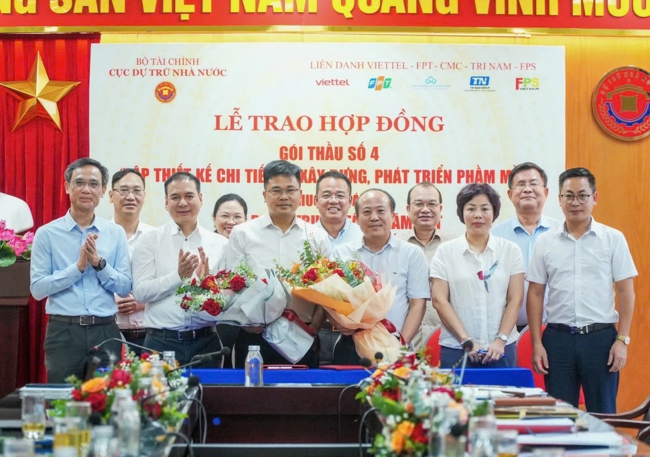 Cục Dự trữ Nhà nước: Trao hợp đồng gói thầu cốt lõi xây dựng Trung tâm giám sát và điều hành Dự trữ quốc gia