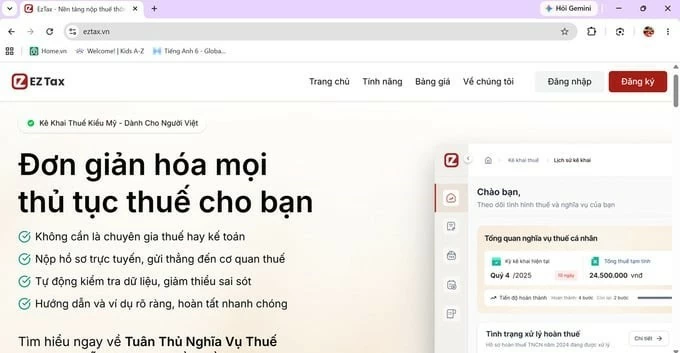 Thêm nền tảng hỗ trợ hộ kinh doanh kê khai thuế điện tử