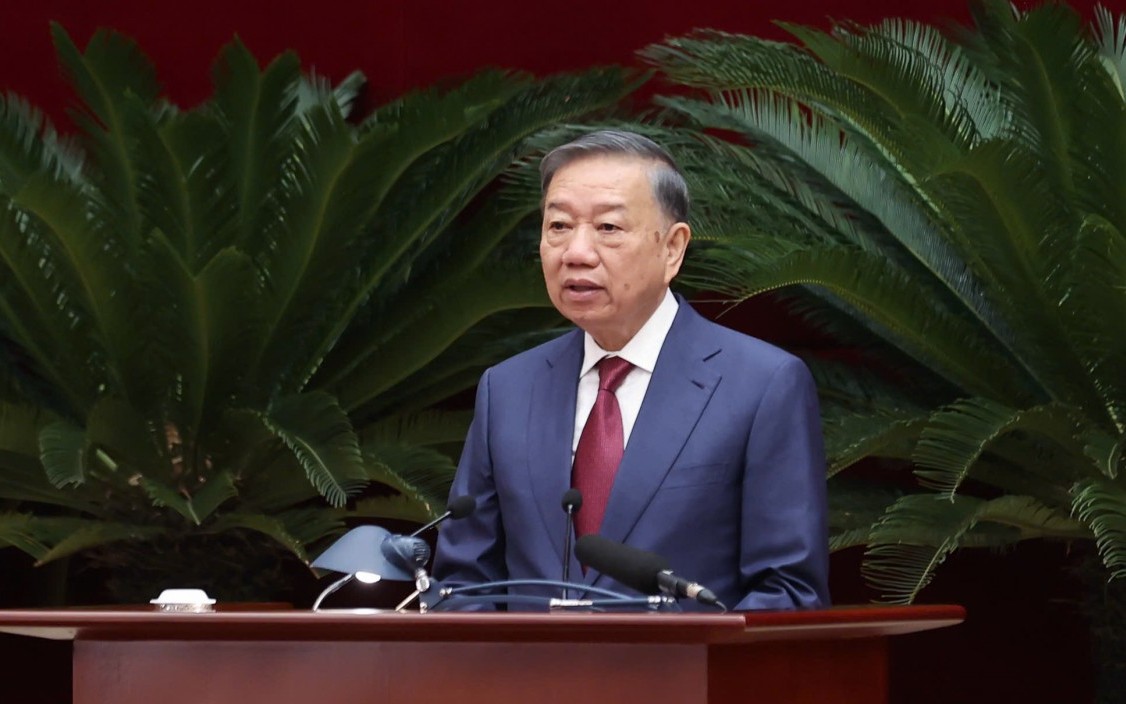 toan van phat bieu khai mac hoi nghi trung uong 3 khoa xiv cua tong bi thu chu tich nuoc to lam