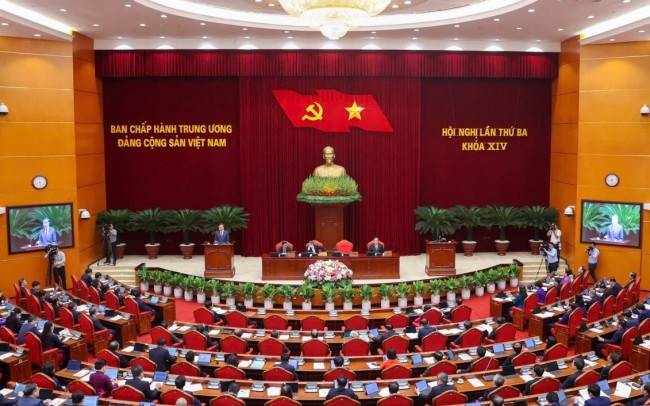 Khai mạc Hội nghị lần thứ ba Ban Chấp hành Trung ương Đảng khóa XIV