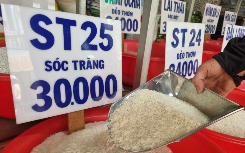 Ngày 21/7: Giá một số mặt hàng gạo nguyên liệu xuất khẩu tăng
