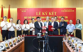 Cục Thuế và Ủy ban Chứng khoán Nhà nước ký kết Quy chế phối hợp trao đổi, cung cấp thông tin