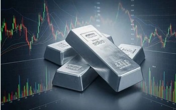 Ngày 23/7: Giá bạc đảo chiều suy giảm