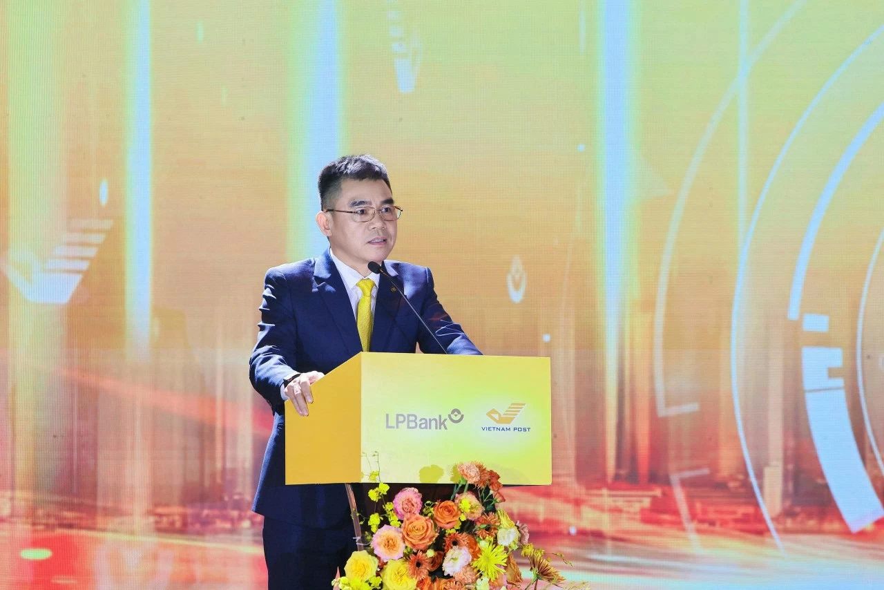 Ông Hồ Nam Tiến – Chủ tịch Hội đồng Quản trị LPBank phát biểu tại sự kiện
