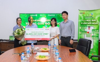 Cựu quân nhân tại Cần Thơ nhận tin trúng độc đắc xổ số quay nhanh Lotto 5/35 hơn 8,2 tỷ đồng khi đang làm vườn