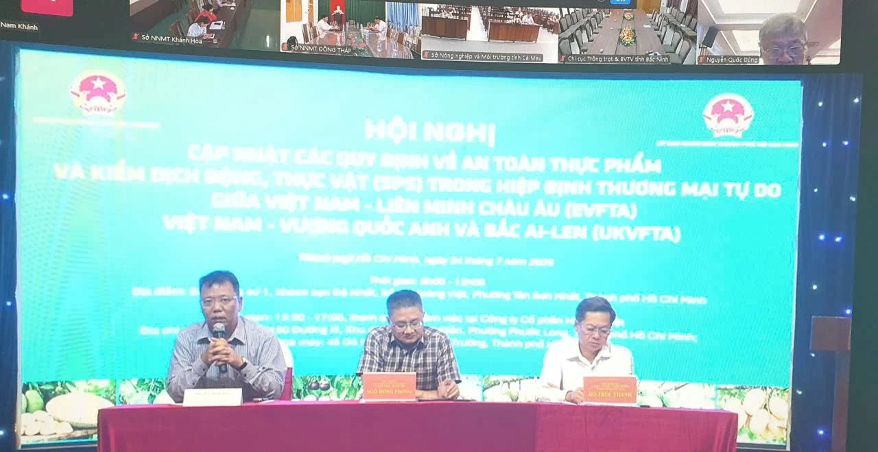 Tuân thủ SPS để giữ vững thị trường EU và Anh Tuân thủ SPS để giữ vững thị trường EU và Anh