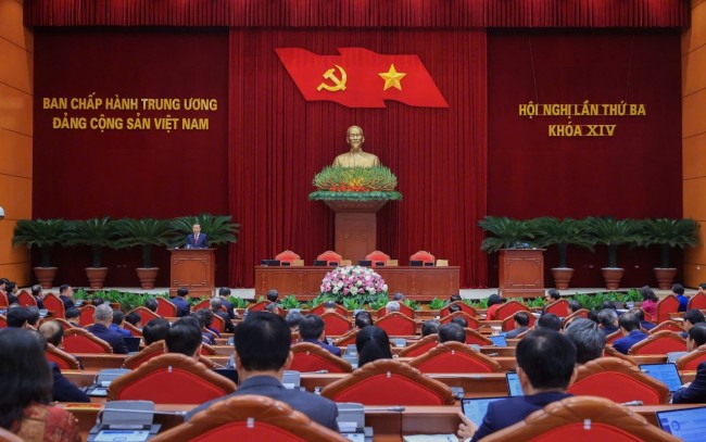 Thông báo Hội nghị lần thứ ba, Ban Chấp hành Trung ương Đảng khóa XIV