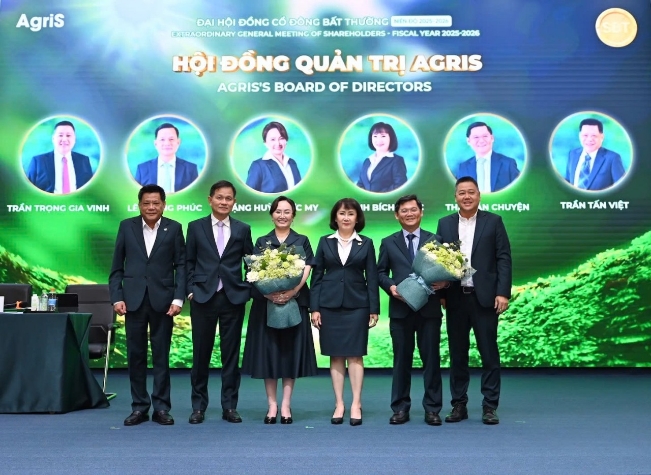 AgriS kiện toàn nền tảng quản trị, sẵn sàng cho giai đoạn tăng trưởng mới AgriS kiện toàn nền tảng quản trị, sẵn sàng cho giai đoạn tăng trưởng mới