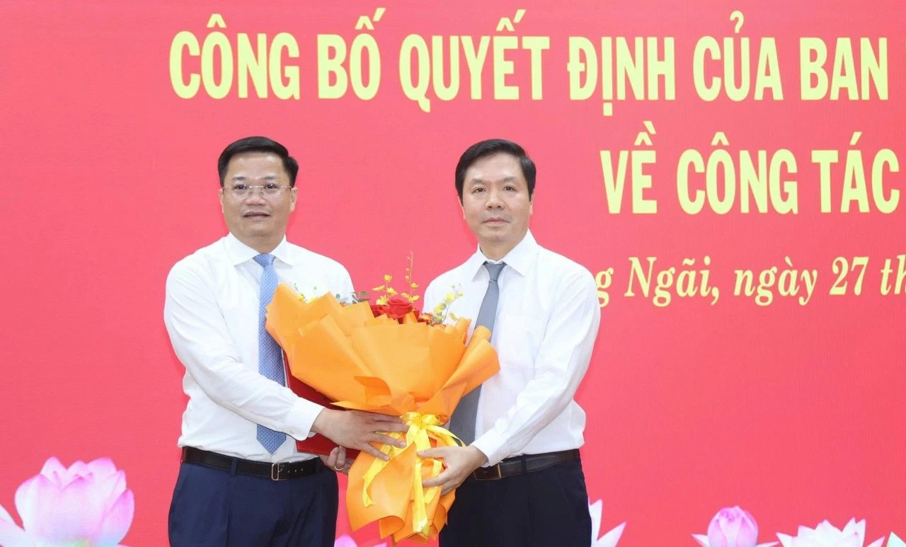 Thứ trưởng Bộ Tài chính Nguyễn Đức Tâm giữ chức Phó Bí thư Tỉnh ủy Quảng Ngãi