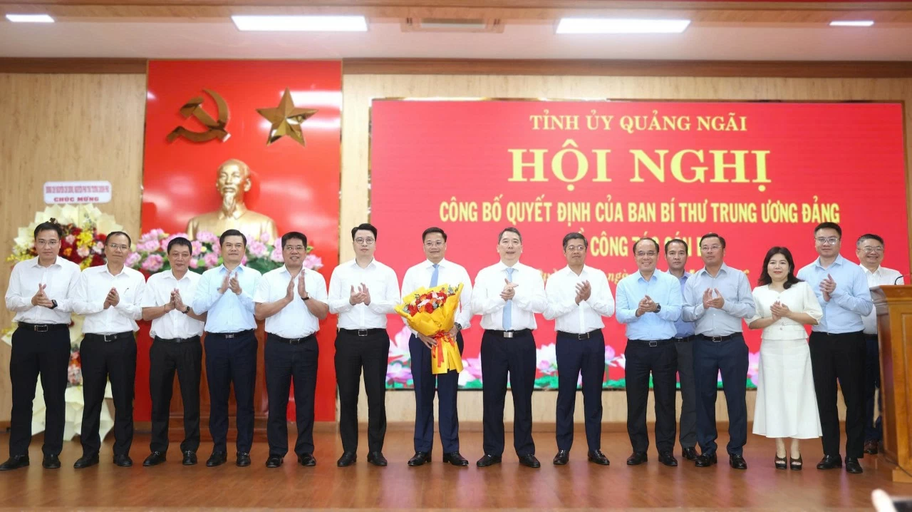 Thứ trưởng Bộ Tài chính Nguyễn Đức Tâm giữ chức Phó Bí thư Tỉnh ủy Quảng Ngãi