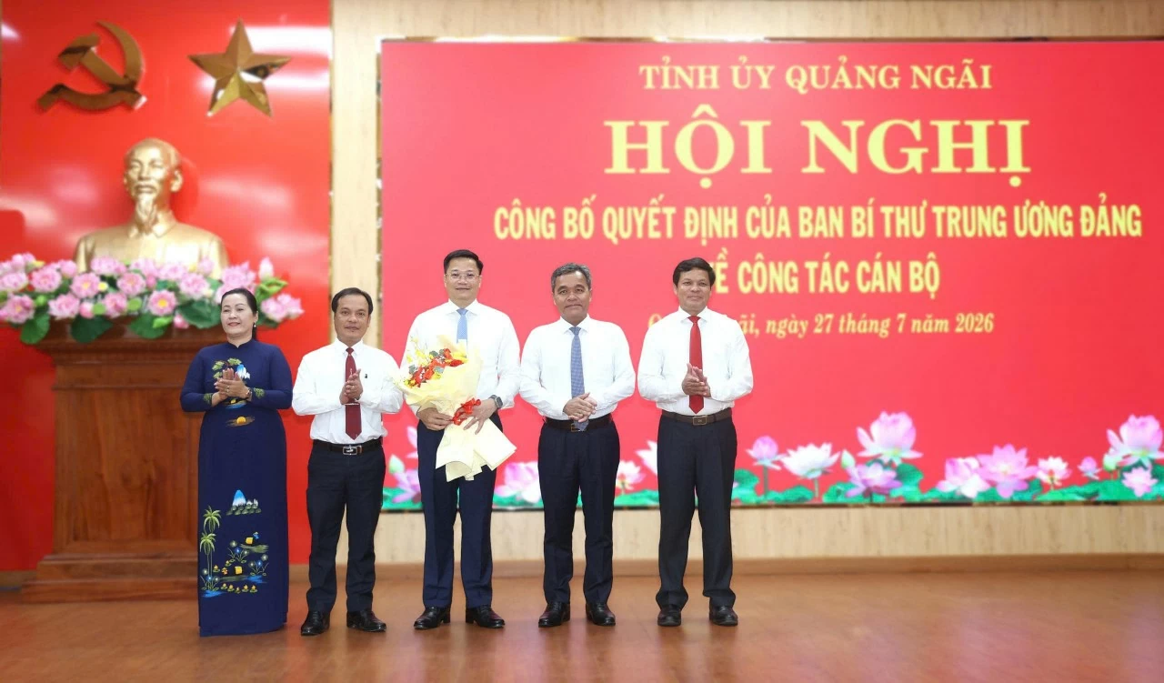 Thứ trưởng Bộ Tài chính Nguyễn Đức Tâm giữ chức Phó Bí thư Tỉnh ủy Quảng Ngãi