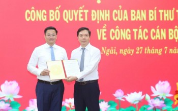 Thứ trưởng Bộ Tài chính Nguyễn Đức Tâm giữ chức Phó Bí thư Tỉnh ủy Quảng Ngãi