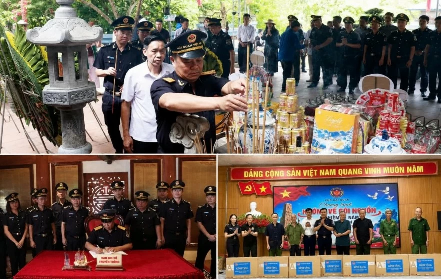 Ngành Hải quan lan tỏa đạo lý “Đền ơn đáp nghĩa” 79 năm Ngày Thương binh - Liệt sĩ: Ngành Hải quan lan tỏa đạo lý “Đền ơn đáp nghĩa”
