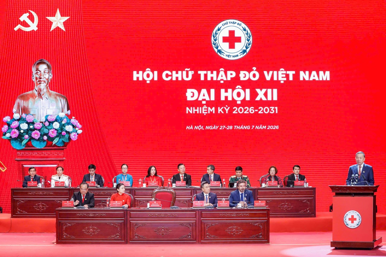 Tổng Bí thư, Chủ tịch nước Tô Lâm giữ cương vị Chủ tịch danh dự Hội chữ thập Đỏ