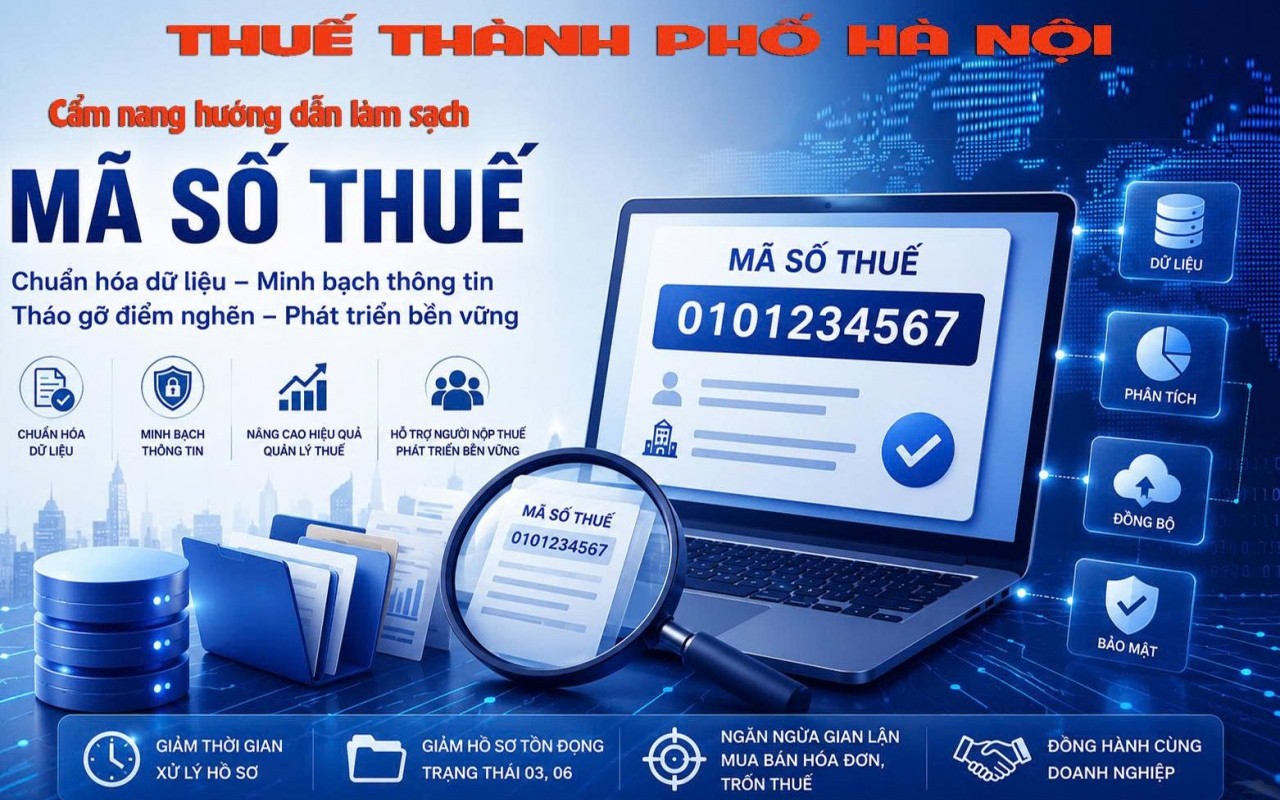Ra mắt “Cẩm nang hướng dẫn người nộp thuế làm sạch mã số thuế”